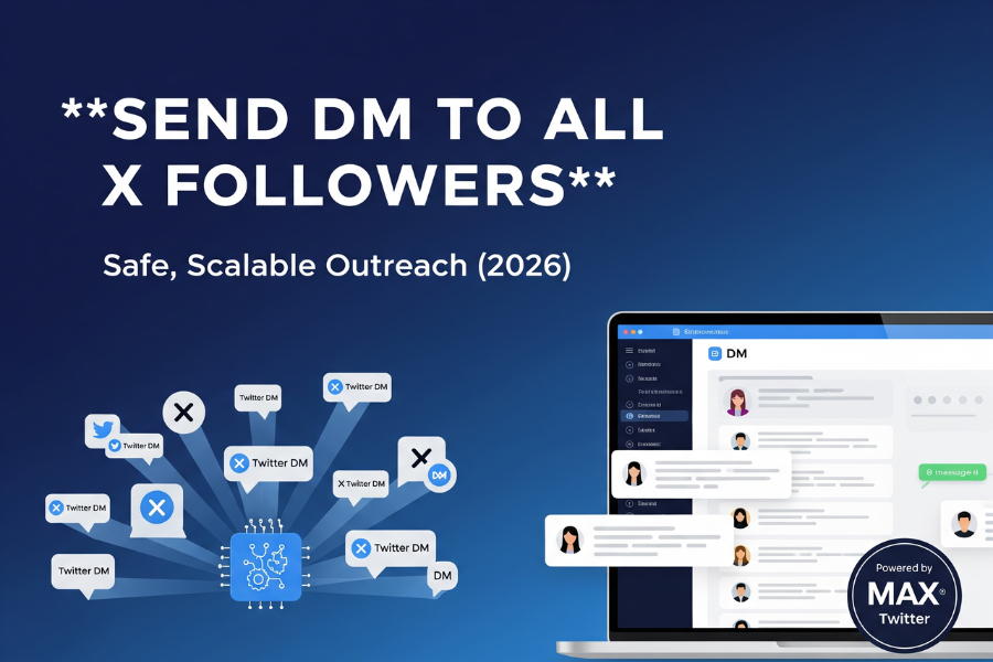 Send DM to All X Followers – The Expert-Led, Safe & Scalable Outreach Strategy for 2026